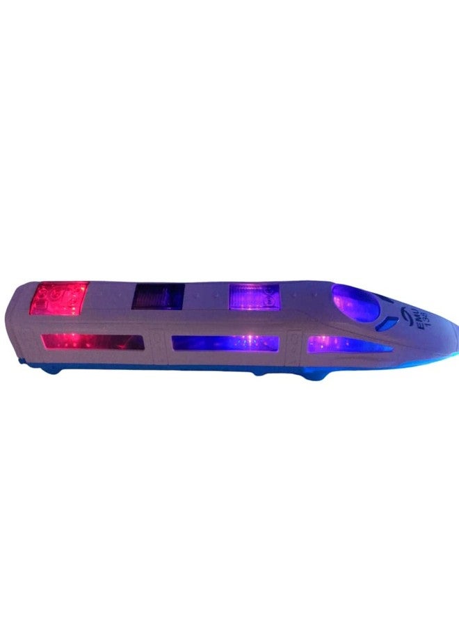 JNiL Speed Bullet Train Toy - 3D Lighting and Musical Fun Sounds | Toy for Kids Birthday Gift (Pack of 1) - Image 4